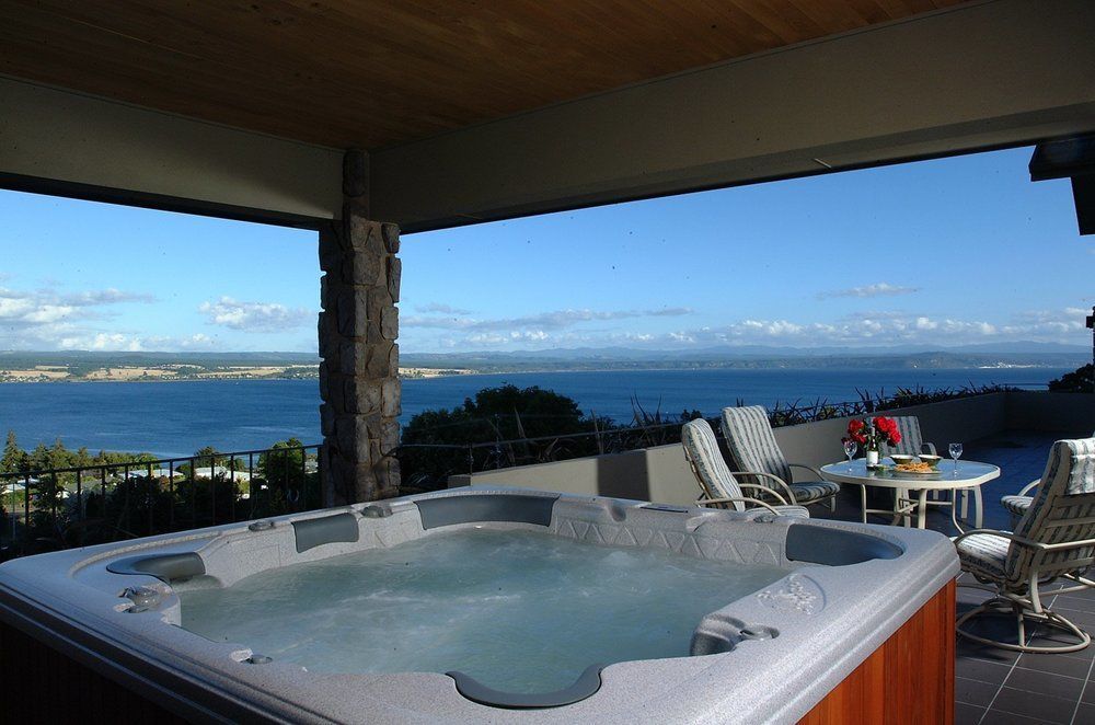 Tauhara Sunrise Lodge Tauposjön Exteriör bild